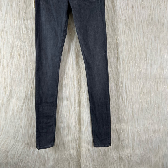 NEW Rag & Bone Womens High Rise Skinny Jeans Gray Everett Stretch Pockets 23 - Picture 3 of 10